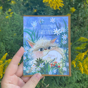 Hello Sweetpea Card