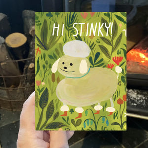 Hi Stinky Card