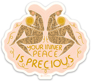 Inner Peace Sticker by Gingiber
