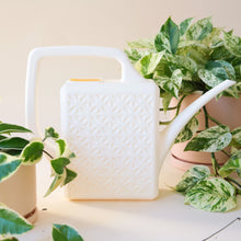 Load image into Gallery viewer, Breeze Block Watering Can- Ivory
