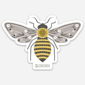 Bumblebee Sticker by Gingiber