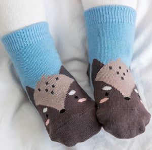 Wolf Baby Socks