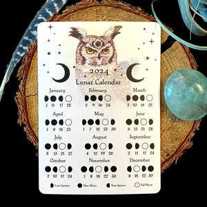 Secret Creatures 2024 Moon Calendar