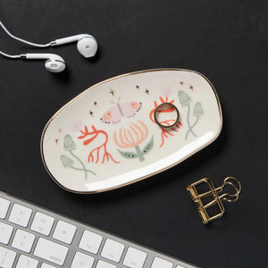 Far + Away Ceramic Trinket Tray