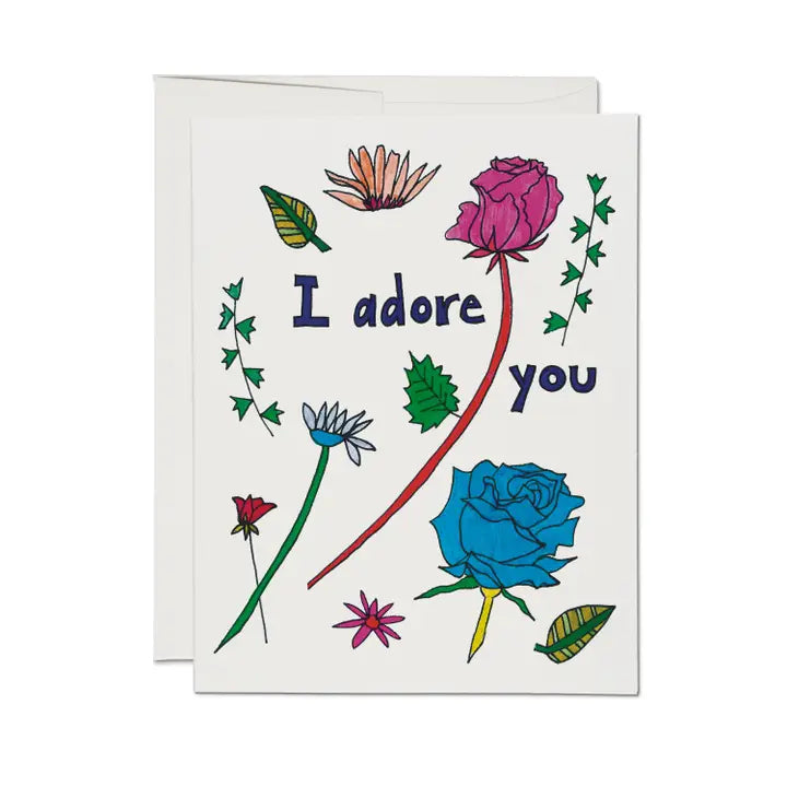 I Adore You Greeting Card