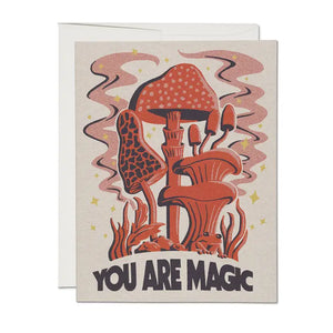 Mushroom Power Greeting Card