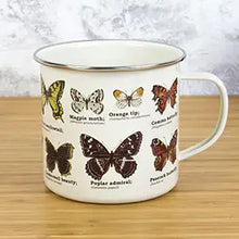 Load image into Gallery viewer, Butterflies Enamel Mug
