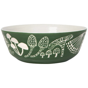 Wildgrove Green Imprint Bowl