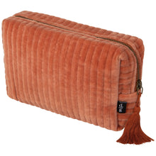 Load image into Gallery viewer, Copper Quilted Cosmetic Bag
