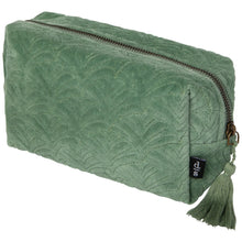 Load image into Gallery viewer, Jade Quilted Cosmetic Bag
