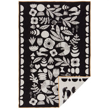 Load image into Gallery viewer, Myth Black &amp; White Double Cloth Dishtowel
