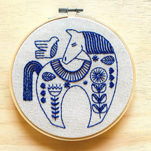 Load image into Gallery viewer, Hygge Horse Complete Embroidery Kit
