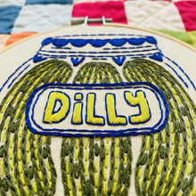 Load image into Gallery viewer, Dilly Pickles Complete Embroidery Kit
