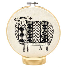 Load image into Gallery viewer, Sheep Complete Embroidery Kit
