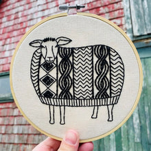 Load image into Gallery viewer, Sheep Complete Embroidery Kit
