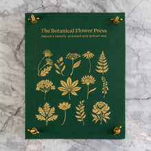 Load image into Gallery viewer, Botanical Flower Press – Linen Cover &amp; Gold Foil

