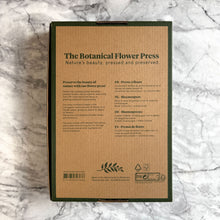 Load image into Gallery viewer, Botanical Flower Press – Linen Cover &amp; Gold Foil

