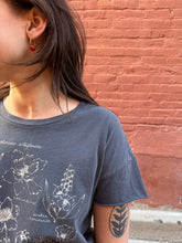 Load image into Gallery viewer, Colorado Wildflower Tee In Charcoal
