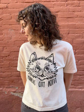 Load image into Gallery viewer, KCK Cat Head Cropped Tee
