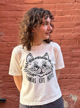 Load image into Gallery viewer, KCK Cat Head Cropped Tee
