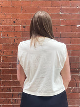 Load image into Gallery viewer, KCK Wolf Lady Muscle Tee- Faded Cream
