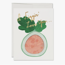 Load image into Gallery viewer, Figgin&#39; Love Greeting Card
