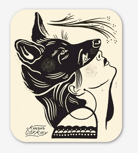 Wolf Lady Sticker