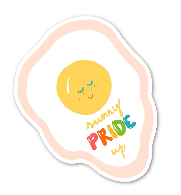 Sunny Pride Up Sticker