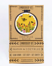 Load image into Gallery viewer, Bee Lovely Embroidery Kit
