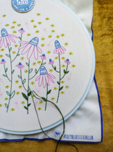 Load image into Gallery viewer, Coneflower Magic Embroidery Kit
