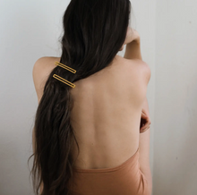 Load image into Gallery viewer, Leia Hair Clips In Mustard
