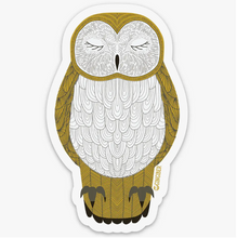 Load image into Gallery viewer, Nocturnal Owl Sticker by Gingiber
