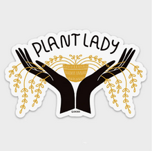 Load image into Gallery viewer, Plant Lady Sticker by Gingiber
