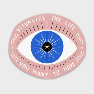 Visualize Life Sticker by Gingiber