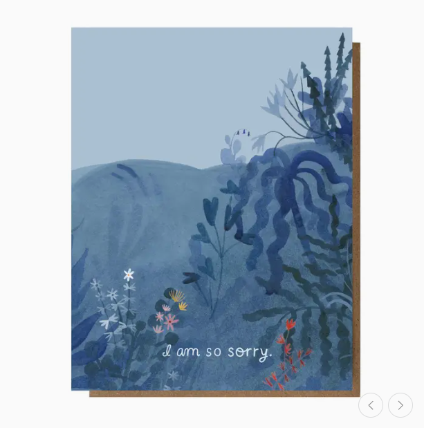I Am So Sorry Card By Esme