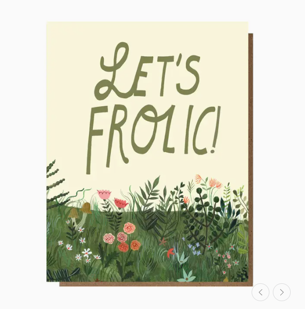 Let's Frolic! Card By Esme