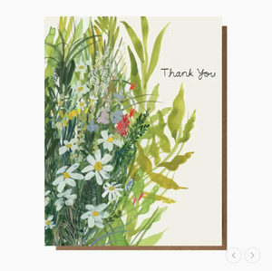 Thank You Wildflowers Card By Esme