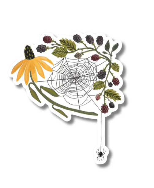 Spiderweb Sticker