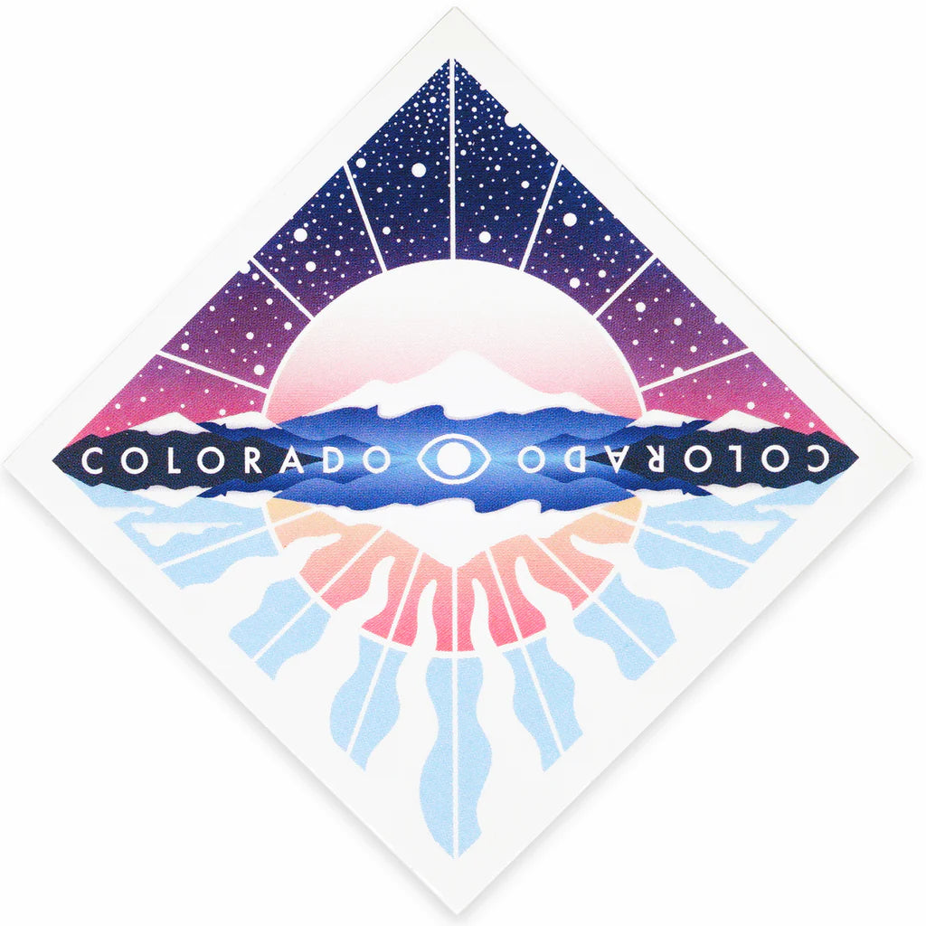 Colorado Sun + Moon Sticker
