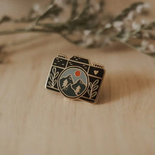 Load image into Gallery viewer, Camera Enamel Pin
