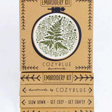 Load image into Gallery viewer, Fern + Friends Embroidery Kit

