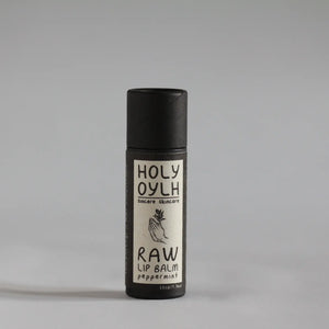 Holy Oylh Raw Lip Balm- Peppermint
