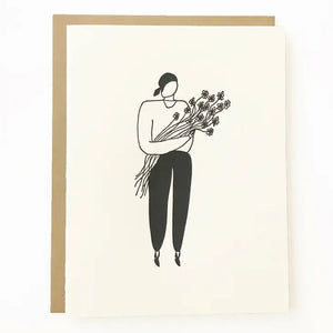 Flowers For You Card by Nicole Monk