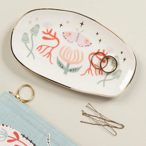 Far + Away Ceramic Trinket Tray