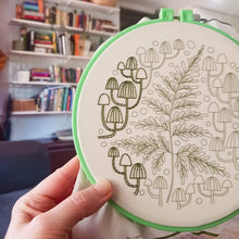 Load image into Gallery viewer, Fern + Friends Embroidery Kit

