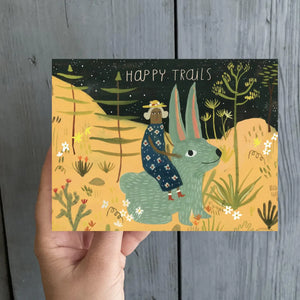 Happy Trails Card