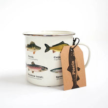 Load image into Gallery viewer, Fish Enamel Mug
