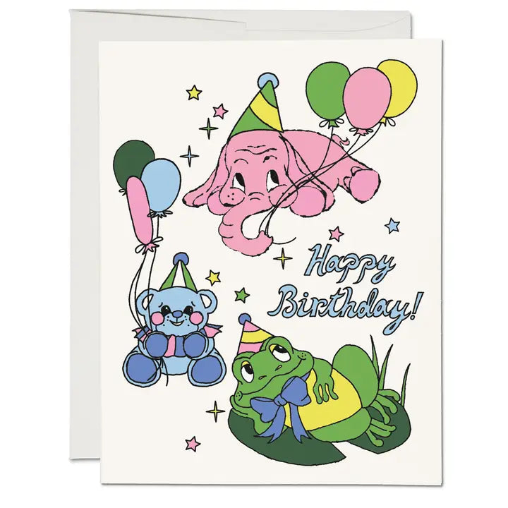 Birthday Animals Greeting Card