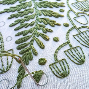 Fern + Friends Embroidery Kit