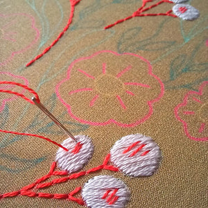 Morning Glow Embroidery Kit